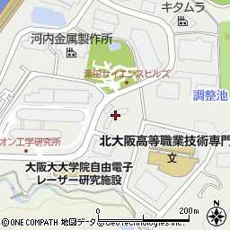 津田サイエンスコア周辺の地図