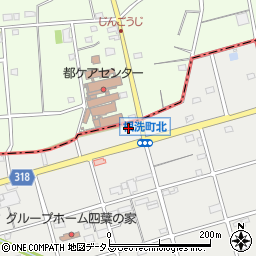 静岡県浜松市中央区根洗町31周辺の地図