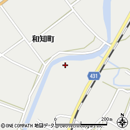 広島県三次市和知町355周辺の地図