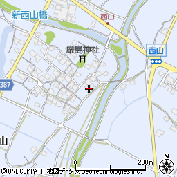 兵庫県加古川市平荘町西山106周辺の地図