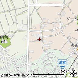 静岡県浜松市浜名区道本40-4周辺の地図