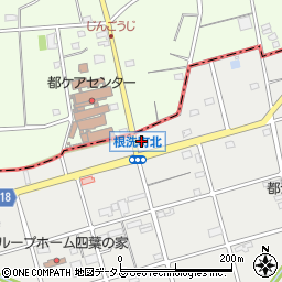 静岡県浜松市中央区根洗町34周辺の地図