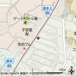 静岡県浜松市浜名区西美薗3357周辺の地図