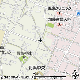 静岡県浜松市浜名区西美薗1870-9周辺の地図