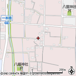 静岡県浜松市浜名区永島92周辺の地図