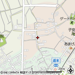 静岡県浜松市浜名区道本41-4周辺の地図