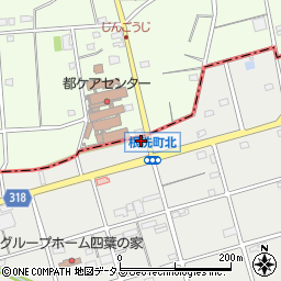 静岡県浜松市中央区根洗町45周辺の地図