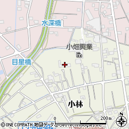 静岡県浜松市浜名区小林283-4周辺の地図