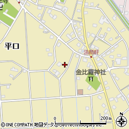 静岡県浜松市浜名区平口1048周辺の地図