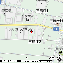 株式会社合通ロジ　北大阪支店周辺の地図