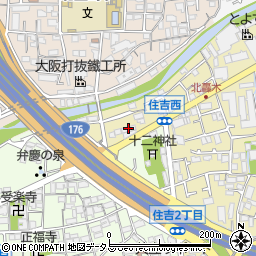 太陽流通センター株式会社　池田第２営業所周辺の地図