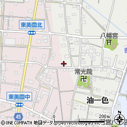 静岡県浜松市浜名区東美薗1500周辺の地図