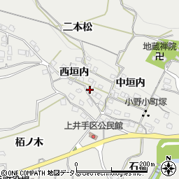 京都府綴喜郡井手町井手西垣内58周辺の地図