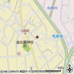 静岡県浜松市浜名区平口1291周辺の地図