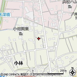 静岡県浜松市浜名区小林353-8周辺の地図