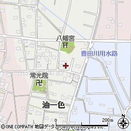 静岡県浜松市浜名区油一色177-1周辺の地図