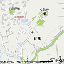 静岡県掛川市初馬周辺の地図