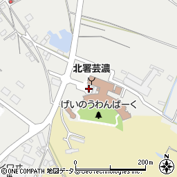 芸濃総合支所周辺の地図