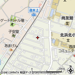 静岡県浜松市浜名区西美薗3391周辺の地図