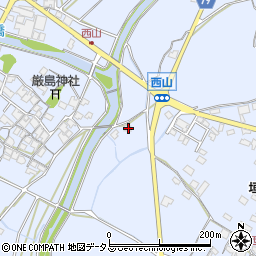 兵庫県加古川市平荘町西山703周辺の地図