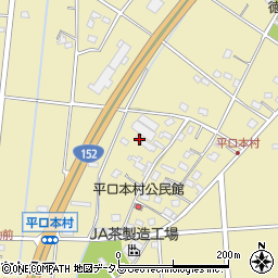 静岡県浜松市浜名区平口664周辺の地図