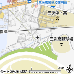 広島県三次市南畑敷町185周辺の地図