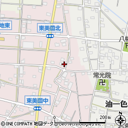 静岡県浜松市浜名区東美薗1493周辺の地図