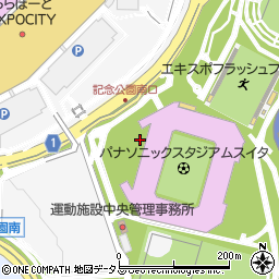 大阪府吹田市千里万博公園3周辺の地図