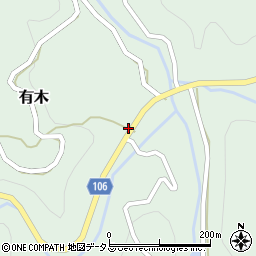 広島県神石郡神石高原町有木887周辺の地図