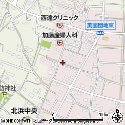 静岡県浜松市浜名区東美薗1373周辺の地図