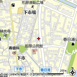 愛知県蒲郡市形原町春日浦24-5周辺の地図