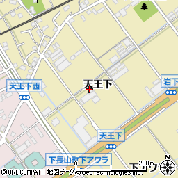 名古屋製酪株式会社豊橋営業所周辺の地図