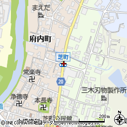東条町周辺の地図