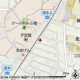 静岡県浜松市浜名区西美薗3384周辺の地図
