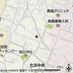 静岡県浜松市浜名区西美薗1870周辺の地図