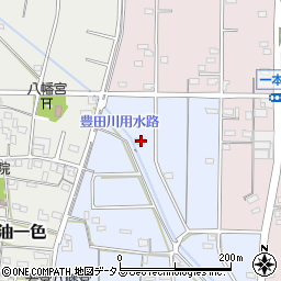 静岡県浜松市浜名区上善地11周辺の地図