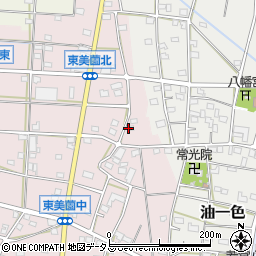 静岡県浜松市浜名区東美薗1496周辺の地図