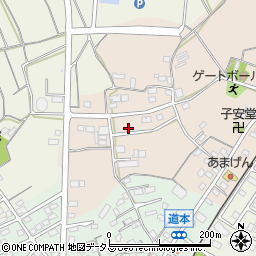 静岡県浜松市浜名区道本81-7周辺の地図
