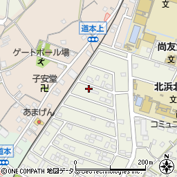 静岡県浜松市浜名区西美薗3389周辺の地図
