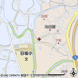 静岡県掛川市日坂915周辺の地図