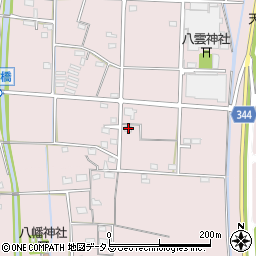 静岡県浜松市浜名区永島105周辺の地図