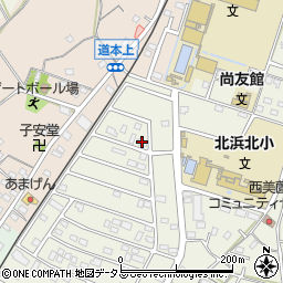 静岡県浜松市浜名区西美薗3419周辺の地図