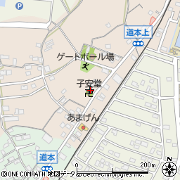 静岡県浜松市浜名区道本227周辺の地図