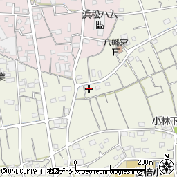 静岡県浜松市浜名区小林482-3周辺の地図