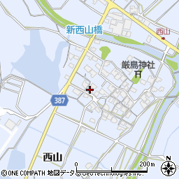 兵庫県加古川市平荘町西山161周辺の地図