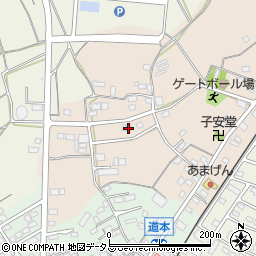 静岡県浜松市浜名区道本79周辺の地図