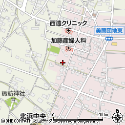静岡県浜松市浜名区東美薗1370周辺の地図