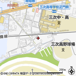広島県三次市南畑敷町184周辺の地図