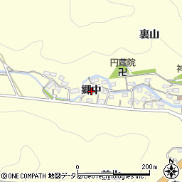 愛知県西尾市東幡豆町郷中周辺の地図