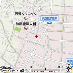 静岡県浜松市浜名区東美薗1449周辺の地図